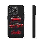2026 Red C8 Z06 Phone Case for Chevy Fans, Tough Cover