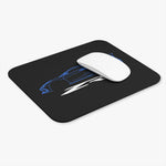 C8 ZR1 Mouse Pad Chevy Sports Car Line Art Desk Mat Rapid Blue Fan Gift