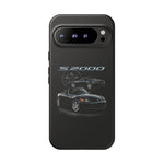 Black S2000 Roadster Collage JDM Tough Phone Case Cover Gift