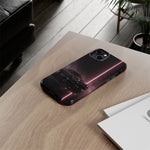 FC RX-7 Pink Neon Fog Column Tough Case