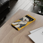 Sheepdog Hair Flip Phone Case Funny Dog Lover Gift