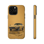 Antique Gold Fairlady Z Phone Case, Classic JDM Tough Cover