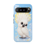 Cockatoo Kawaii White Crest Art Tough Phone Case