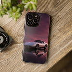 Soft White C3 Corvette Mauve Sky Phone Case
