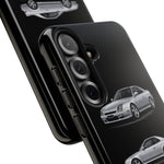 Silver Prelude Sports Coupe Tough Phone Case for JDM Fans