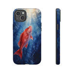 Red Snapper Fishing Phone Case Saltwater Angler Tough Gift