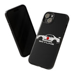 R34 Skyline Japanese Flag Race Car Phone Case | JDM GT-R Tough Cover