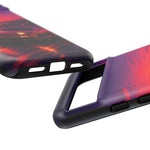 FD RX-7 Retro Sunset Sports Car Tough Case | Neon Vaporwave Beach Drive