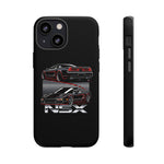 NSX Dual View Black Red JDM Sports Car Tough Phone Case Gift