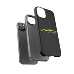 Lime Green C8 Corvette Phone Case for Chevy Fans, Tough Protective Cover