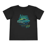 1969 Chevy Nova Toddler T-Shirt – Retro American Muscle Car Graphic Tee