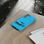 RX-7 Cyan Studio Phone Case Studio Color Match Car Art