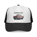 1972 Chevy C10 Custom/10 Trucker Cap Hat | Classic Pickup Mesh Snapback