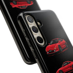 Red MR2 JDM Sports Car Phone Case Tough Multi View