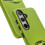 Green Cuda Muscle Car phone case for Gear Heads