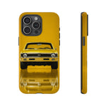 Nova SS Phone Case Yellow, Classic 70s Muscle Car Cover, Gift for Him