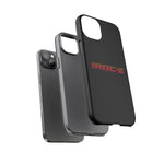 Camaro IROC-Z Retro Sunset Stripe Emblem Tough Phone Case Cover Gift