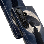 Geisha Parasol Moonlight Art Tough Phone Case