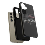 C3 Stingray Phone Case Black Sports Car Tough Cover Gift