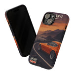 Datsun 240Z Classic JDM Sports Car Sunset Art Tough Phone Case