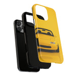 Yellow Miata Phone Case, NA Roadster 90s JDM Legend Cover