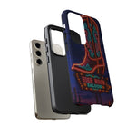 Neon Cowboy Boot phone case | High Noon Saloon design