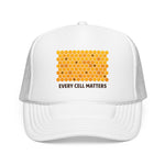 Every Cell Matters Hat Honeycomb Bee Beekeeper Cap Adjustable