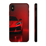 Torch Red C8 Corvette Studio Tough Phone Case