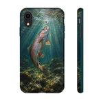 Rainbow Trout Take Phone Case Freshwater Fishing Gift for Anglers