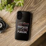 NSX Dual View Black Red JDM Sports Car Tough Phone Case Gift