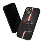 Camaro ZL1 Phone Case, Black Red Racing Stripe Studio Cover, Gift