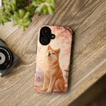 Akita Cherry Blossom Phone Case Sakura Dog Lover Gift