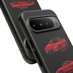 Red MR2 JDM Sports Car Phone Case Tough Multi View