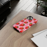 Retro Strawberry Y2K Art Tough Phone Case