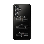 Black Silverado Classic Pickup Tough Phone Case for Chevy Truck Fans