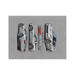 2007 Z06 C6 Velveteen Microfiber Blanket | Car enthusiast throw