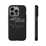 1959 Chevy Impala illustration Tough Case | Retro Classic Car Phone Cover