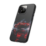 Z06 C8 Phone Case, Red Smoke Studio Reflection Cover