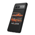 1969 GTO Judge Orange Muscle Car Tough Phone Case Cover Gift