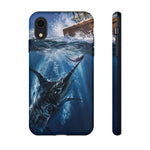 Marlin Teaser Strike Phone Case Saltwater Fishing Gift for Anglers