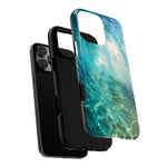 Ocean Wave Tunnel Tough Case | Turquoise Surf Phone Cover