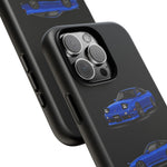Blue 180SX JDM Sports Car Phone Case Tough Multi View