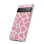 Pink Cowprint  Art Tough Phone Case
