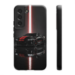 Camaro ZL1 Phone Case, Black Red Racing Stripe Studio Cover, Gift