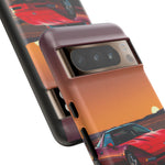 Red C4 ZR-1 King of the Hill Art Tough Phone Case