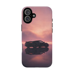 C8 Corvette Silhouette Pastel Horizon Case