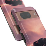 C8 Corvette Silhouette Pastel Horizon Case