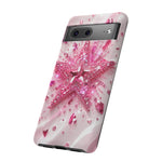Pink Glitter Star Tough Case | Sparkle Phone Case