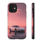 White FD RX-7 Blush Pink Sky Tough Case