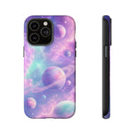 Pastel Galaxy Planet Vaporwave Art Tough Phone Case